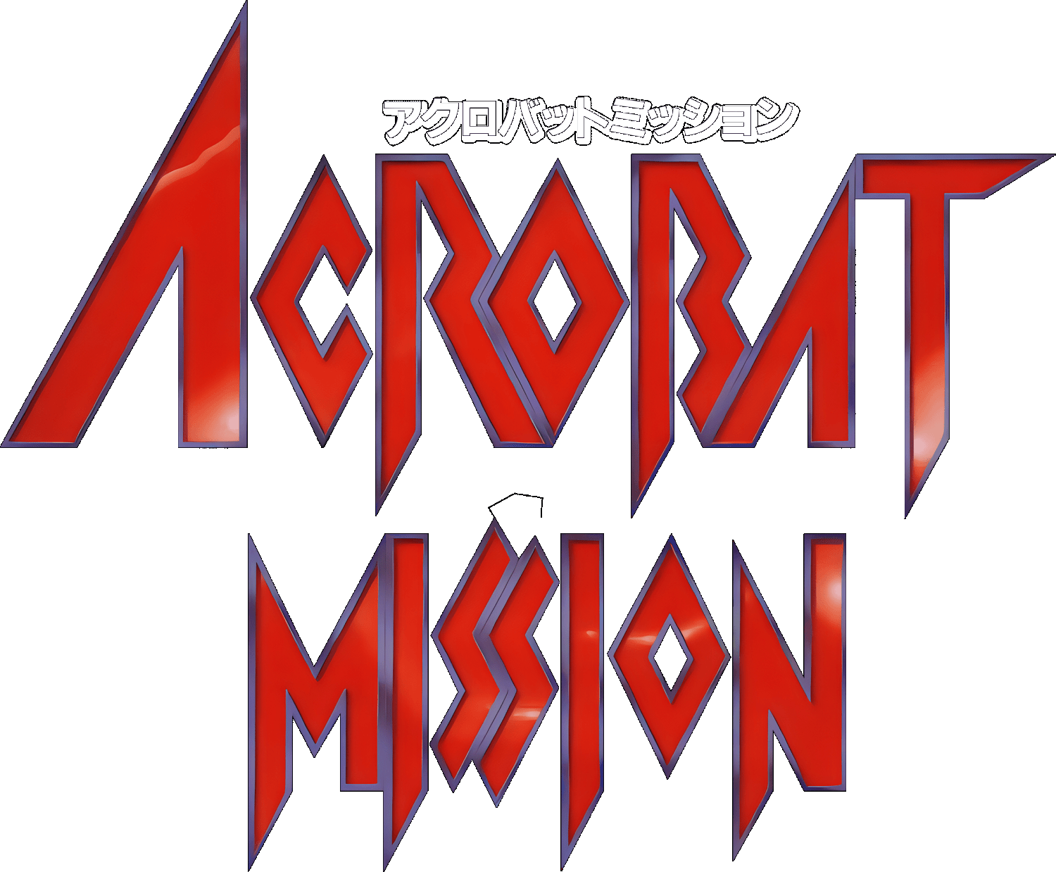 Acrobat Mission logo for Super Famicom